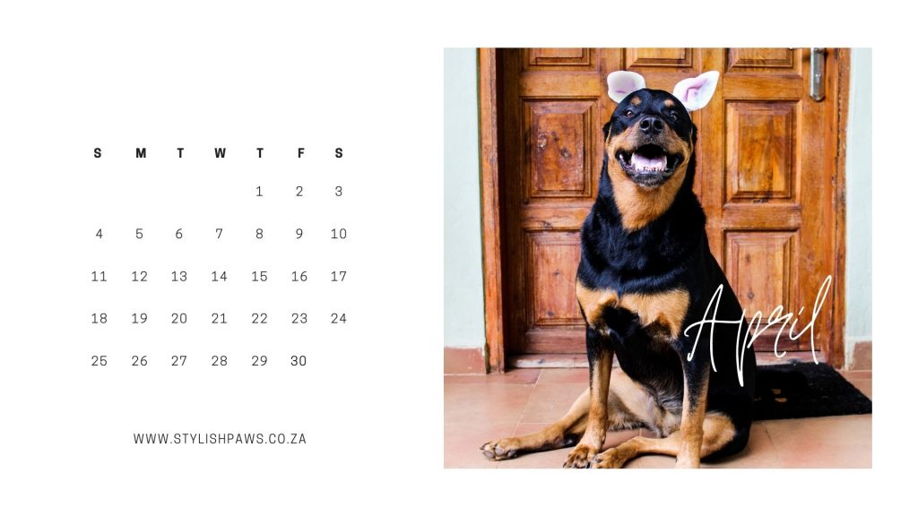 April printable calendar