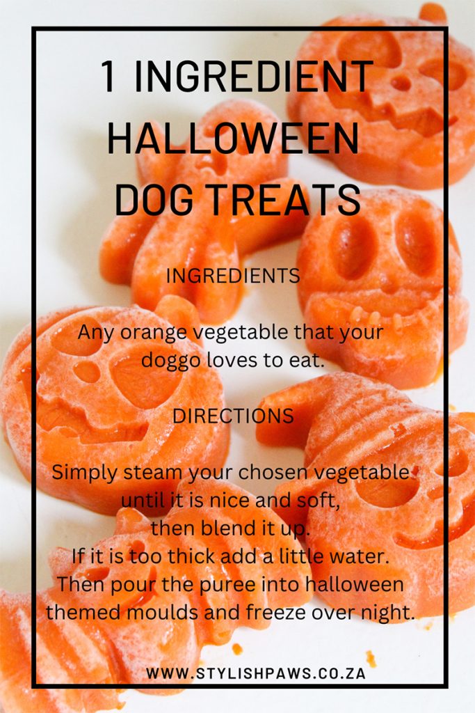frozen halloween dog treat recipe