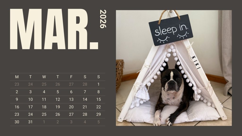 Free March 2026 calendar