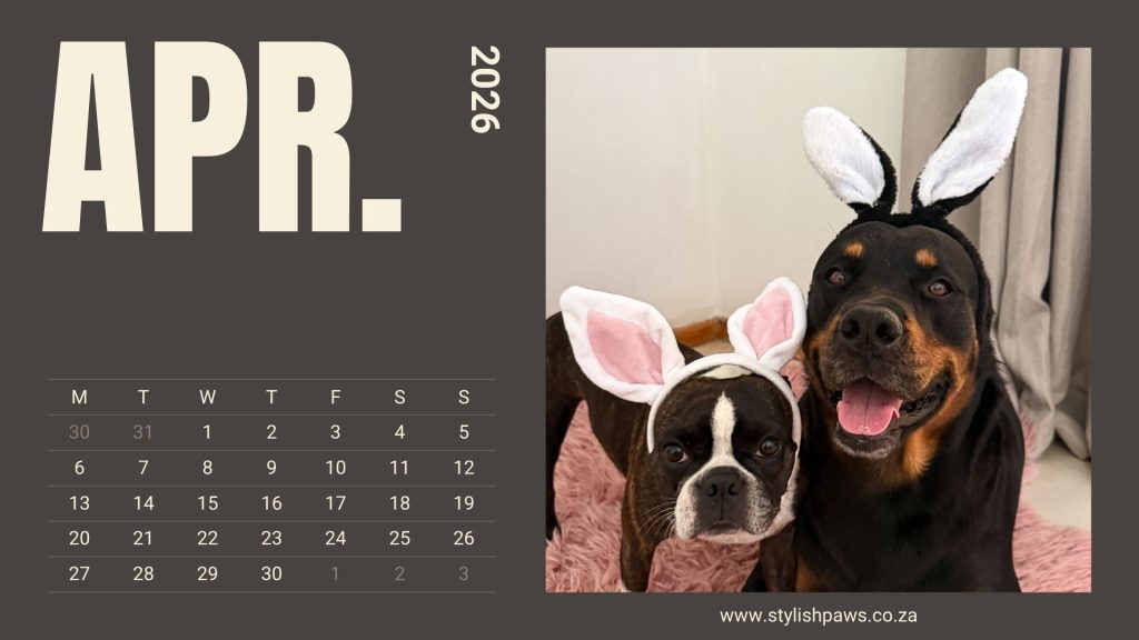 free April calendar